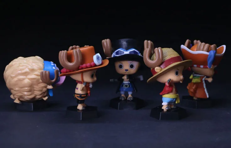 Большой хорошее качество ПВХ Луффи ACE Sabo Law Usopp COS Chopper фигурка аниме одна деталь модель игрушки косплей Тони Чоппер подарок для мальчика