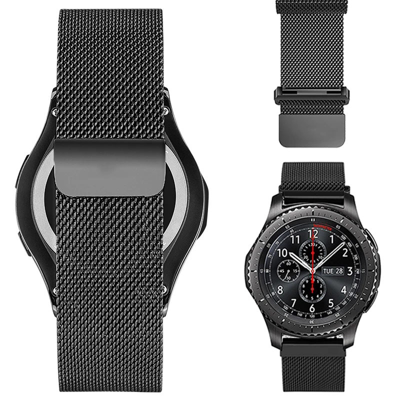 HOCO магнитный ремешок Миланская петля для часов Samsung Gear S3 Classic/Frontier Galaxy Watch 46 мм |