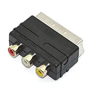 Переключатель конвертера для PS4 TV DVD от Ruitroliker 3RCA до Scart | Электроника