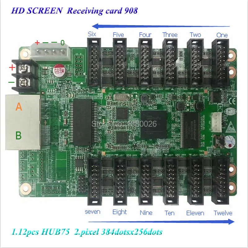 Горячая Распродажа синхронного RGB светодиодный дисплей Контроллер LI ion