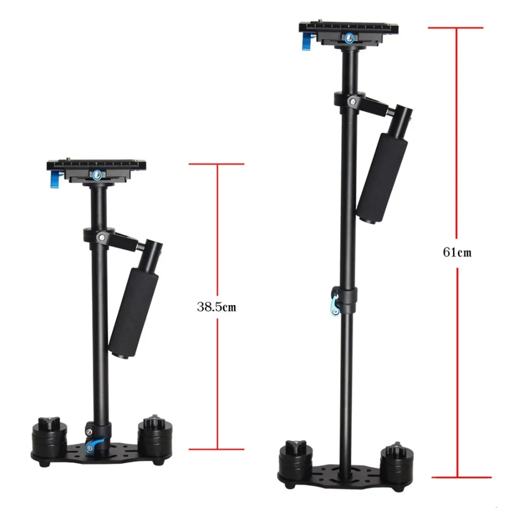 PULUZ S60L 61 см алюминиевый ручной стабилизатор для DSLR камера штатив DV GoPro стенд держатель