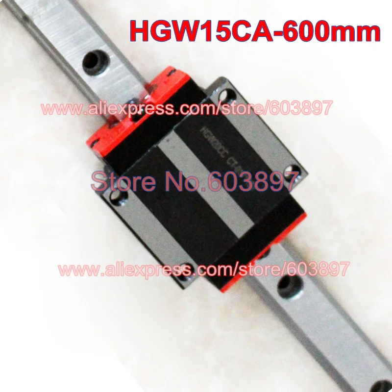 Линейная направляющая HGR15 600 мм 1 шт. детали с ЧПУ HGH15CA или HGW15CC HGH15|Линейные