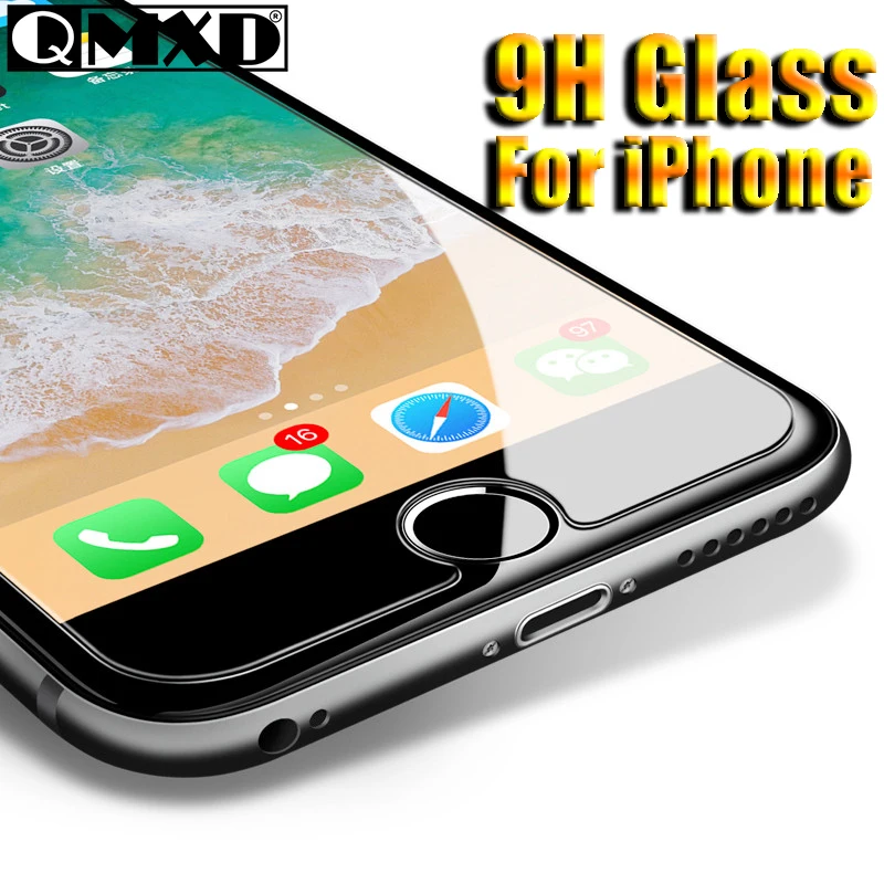 Защитное закаленное стекло для iphone 6 7 5 s se 6s 8 plus XS max XR x экрана на 6S 8|Защитные
