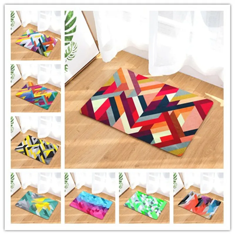 Фланелевые коврики цветная коробка с принтом звезд для спальни гостиной