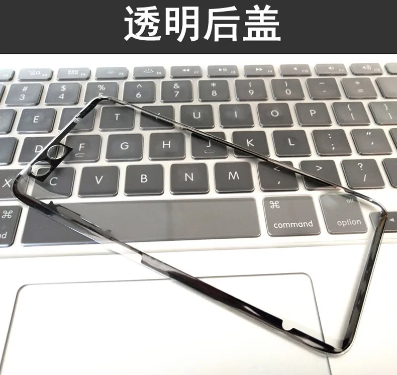 Transparent Для Xiaomi Mi Note 3 3D стеклянная задняя крышка батарейного отсека задняя крышка корпуса для Xiaomi Mi Note 3 запасные части с клеем 3m - Цвет: Transparent