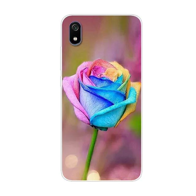 1 Redmi 7A Чехол для Xiaomi Redmi 7A, мультяшный Мягкий силиконовый чехол для телефона, чехол для Xiaomi Redmi 7A Redmi7A, чехол 7 A, TPU, 5,45 дюймов - Цвет: 1 Redmi 7A
