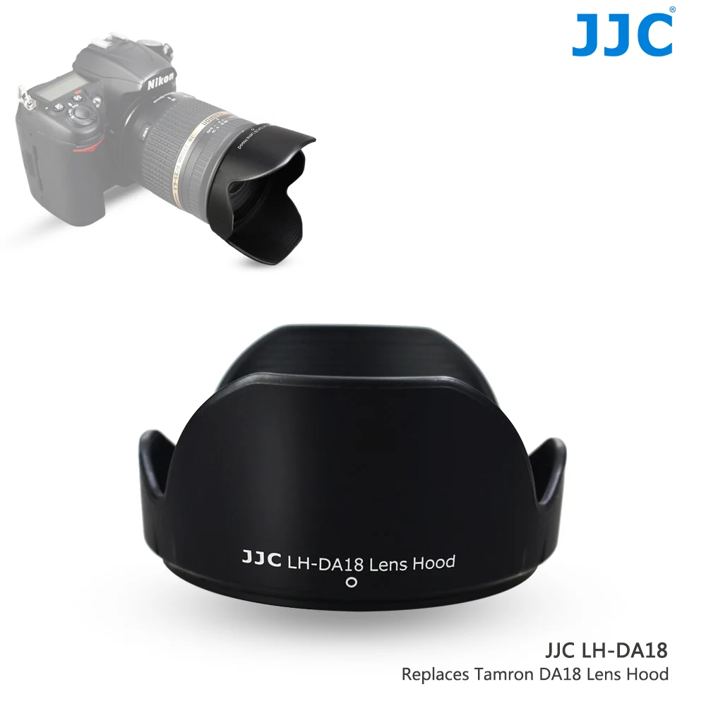 JJC LH-DA18 бленда для объектива Tamron 18-250 мм f/3,5-6,3 Di-II LD, 18-270 мм f/3,5-6,3 Di-II VC объектив pzd заменяет TAMRON DA18