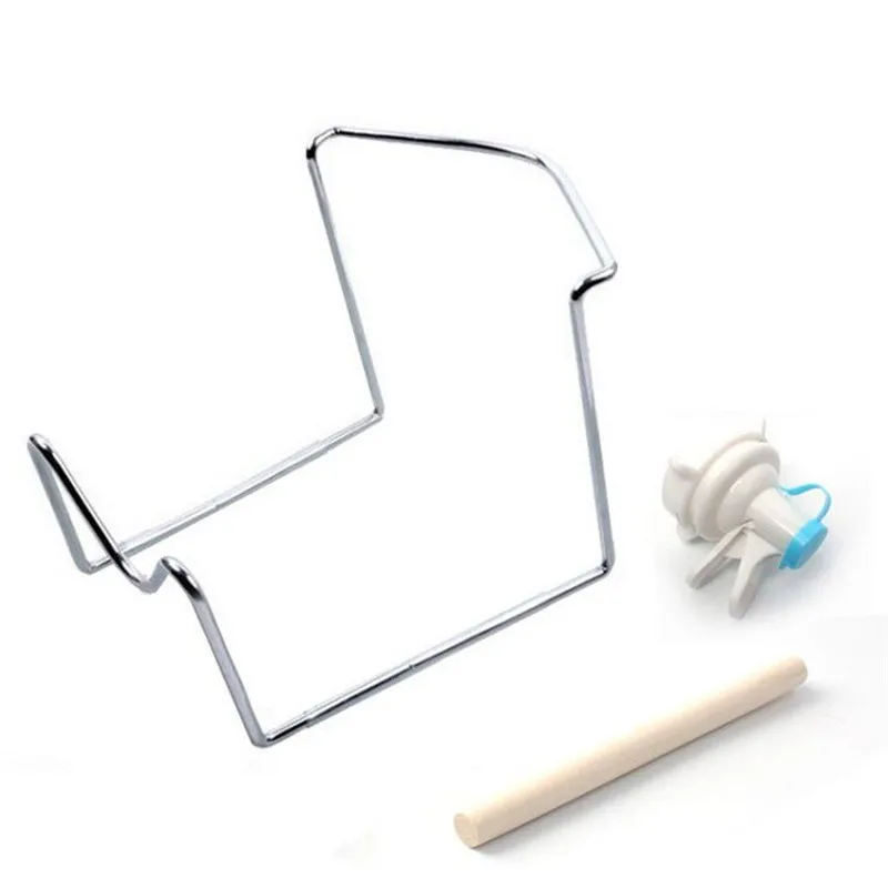 Домашний держатель для хранения бутылки с водой портативный металлический воды