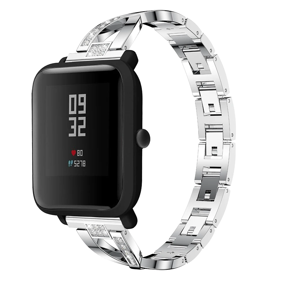 Ремешок для Huami Amazfit GTS/GTS2/GTS2e/Bip/GTS 2mini сменный Браслет наручных часов Garmin CAME SQ/vivoactive3