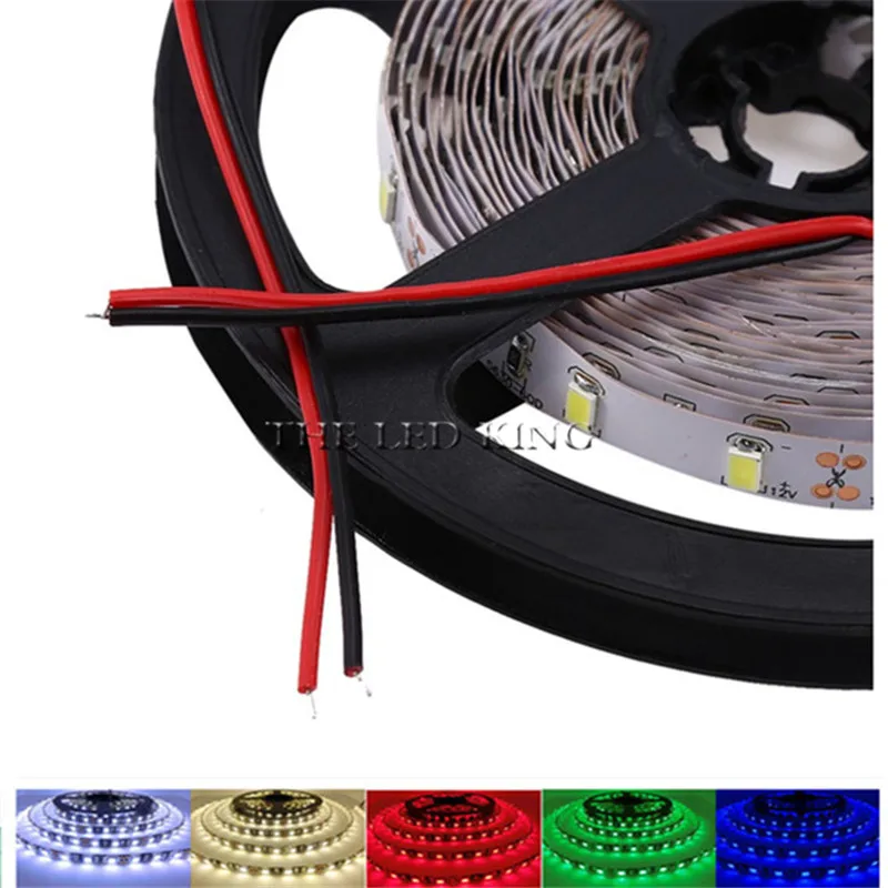 Светодиодный ленточный светильник 1 м 3 5 RGB SMD 2835 12 В гибкая светодиодная лента с