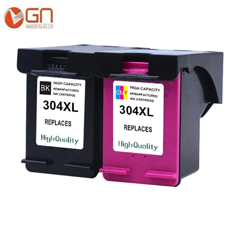 GN Восстановленный 304XL картридж для HP 304 304xl N9K08AE N9K07AE совместимый с Deskjet 3700 3720 3730
