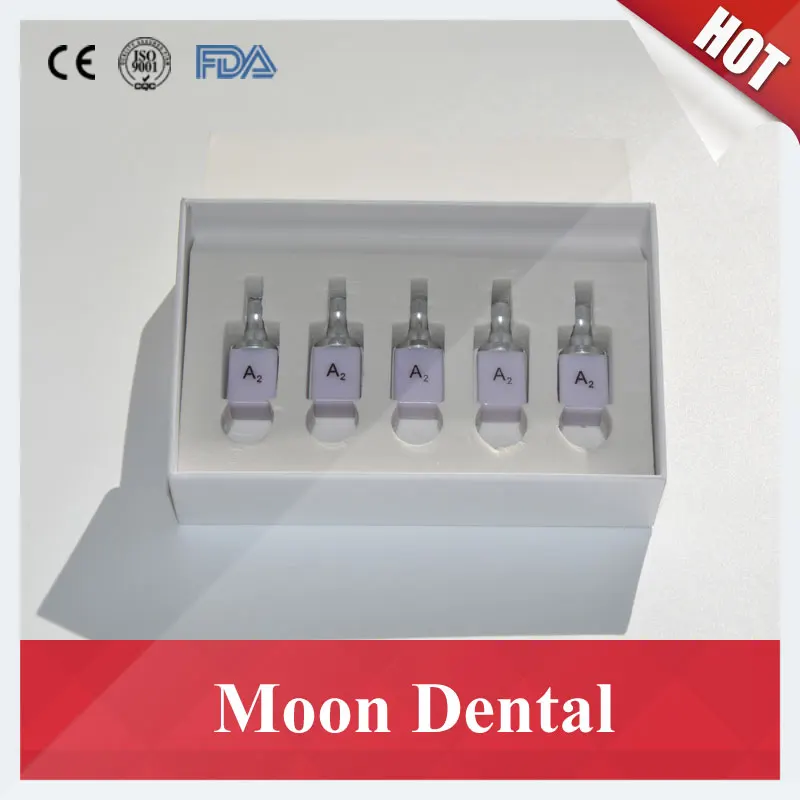 5 шт. I12 в воде Высокая светопропускающая Cerec Стекло блоки EMAX Sirona CAD CAM изготовление