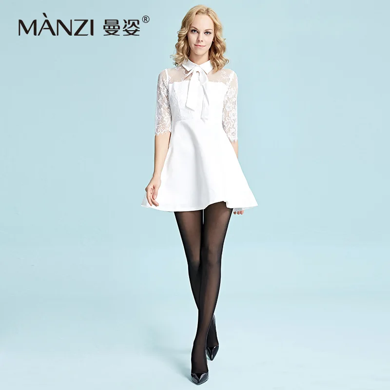 MZ87267 MANZI High quality Fashion Women's 200D Natural Satin Sheer Tights/Stirrup sex pantyhose tutuanna for autumn winter