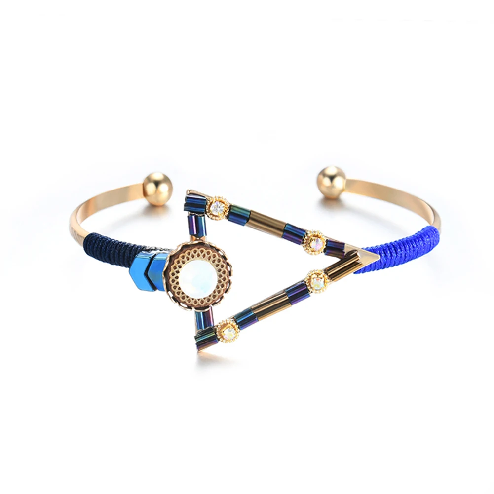 Женский браслет с треугоником стразами для вечеринок | Украшения и аксессуары