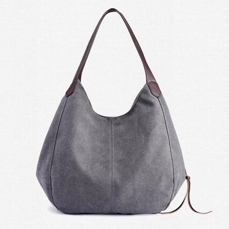 2019 Hot Fashion Women's Handbag Cute Girl Tote Bag Lady Canvas Hobos Shoulder Female Large Capacity Small Leisure S1148 | Багаж и