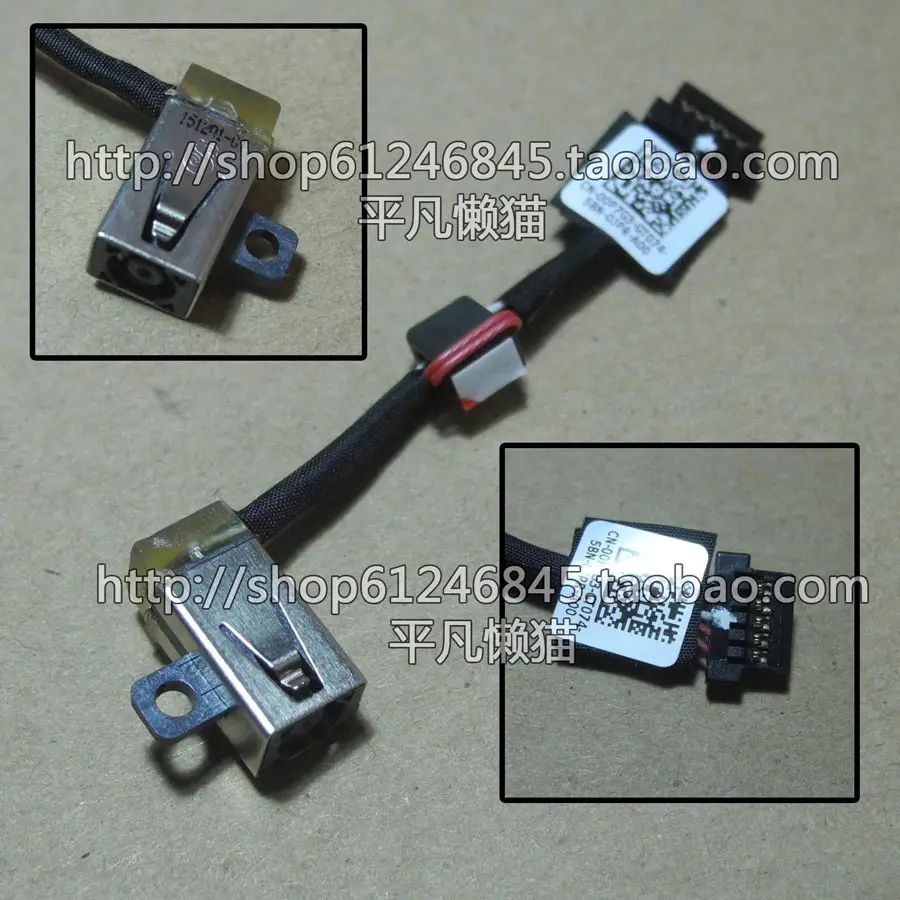 

Free shipping For OEM For DELL XPS 13 9343 9350 0P7G3 00P7G3 Power Connector