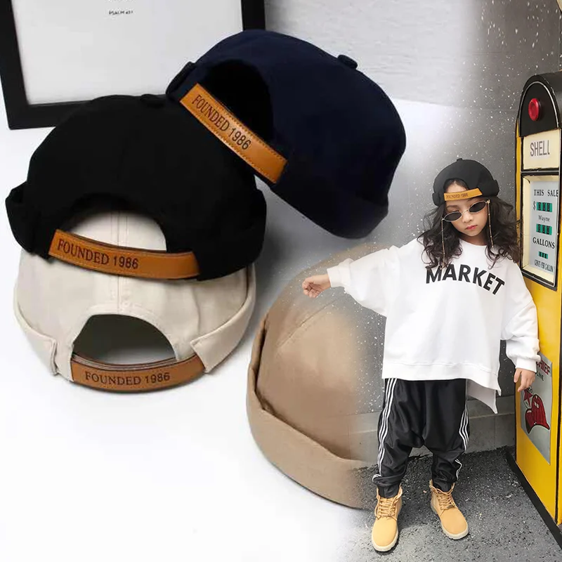 

Children's landlord hat 2020 new fashion hip hop joint personality flawless hat