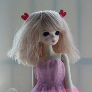 Новое поступление 13 14 16 Bjd парик Sd милые вьющиеся модные стильные игрушечные волосы парик