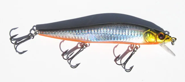 1 шт./лот 14 см 23 7 г рыболовная приманка жесткая в форме гольяна с 3 рыболовными