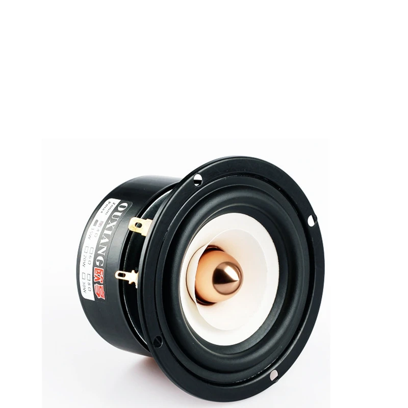 2 шт./лот 3 дюймов HiFi лихорадка полный спектр высокочастотных динамиках Премиум круговой/квадратная дуга 4/8ohm ВЧ-Задающий блок с сплав в форме пули головка