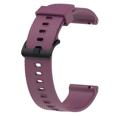 Цветной мягкий силиконовый сменный ремешок для смарт-браслета Garmin Forerunner 245