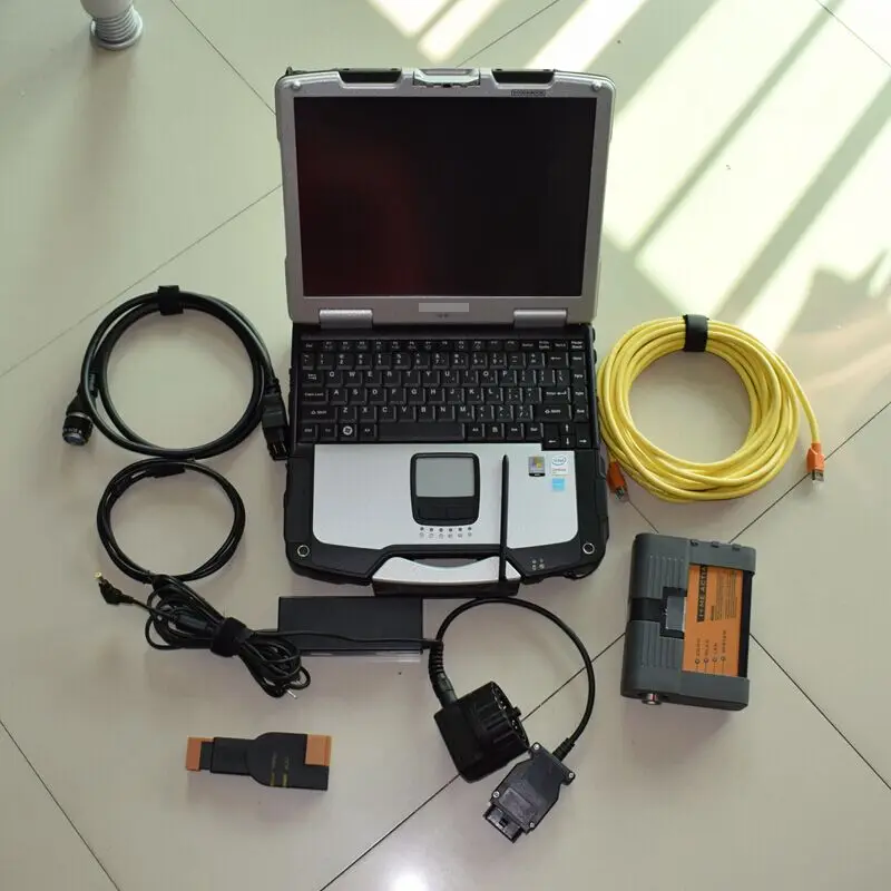 Для BMW ICOM A2 B C с ноутбук CF 30 TOUGHBOOK ISIS ISID 2021 03 V программное обеспечение (D 4 27 + P3.68)