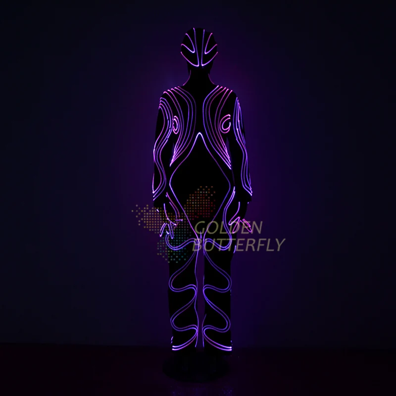 Светодиодная одежда полноцветная меняющая цвет светящаяся соединенная с