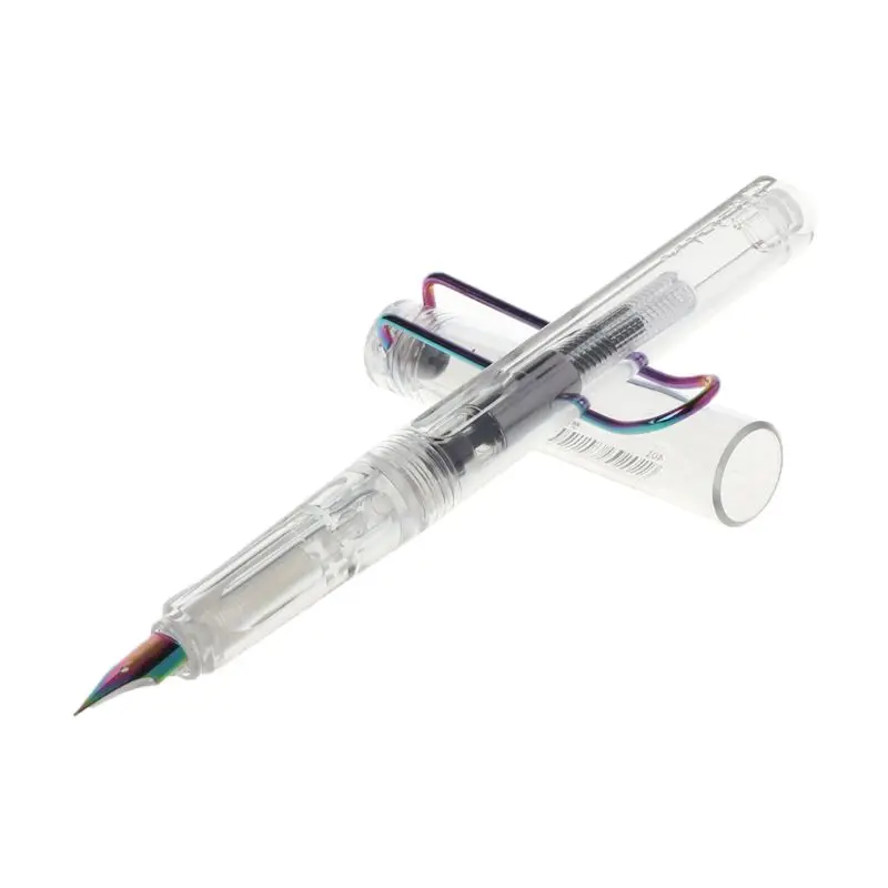 Волшебная ручка с наконечником прозрачная золотым сменным мешочком чернилами