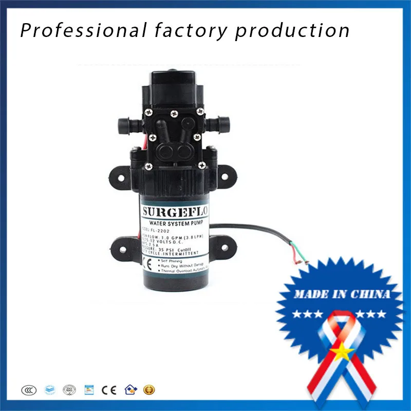 

2pcs 12v24v DC high pressure water pump sprayer small electric diaphragm pump for agricultural micro-pumps