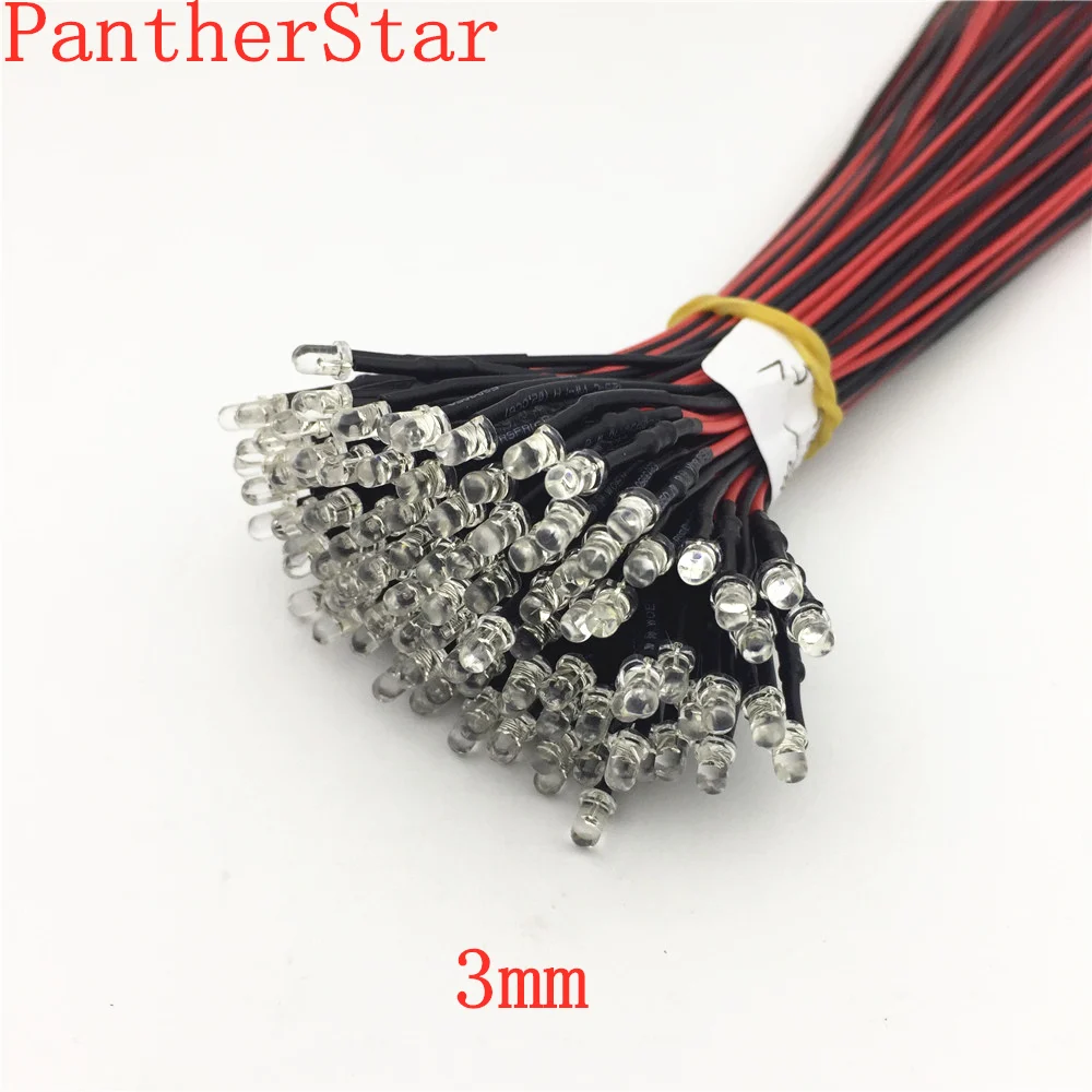 100 шт DC5V/12 V/24 V дополнительно 3 мм/5 мм/10 мм красный/синий/зеленый/белый/желтый цвет 20