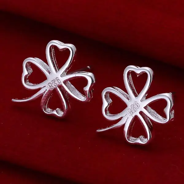 Женские серьги гвоздики из серебра 925 пробы|earring studs earrings|fashion stud earringsstud earrings |