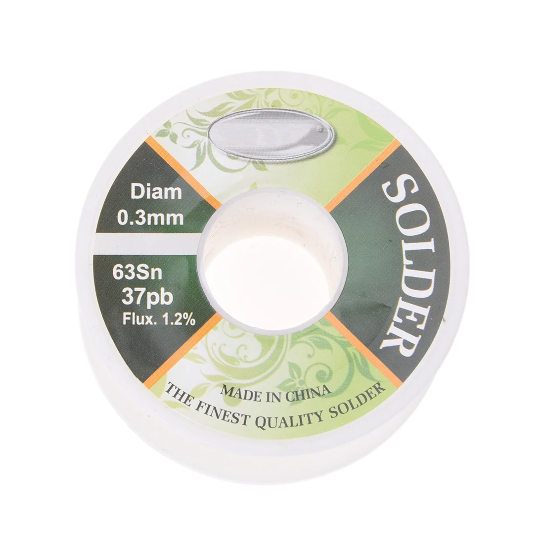 

Brand New The finest quality Solder 0.3mm Dia,1.2% Flux,63Sn/37Pb, Wire Reel
