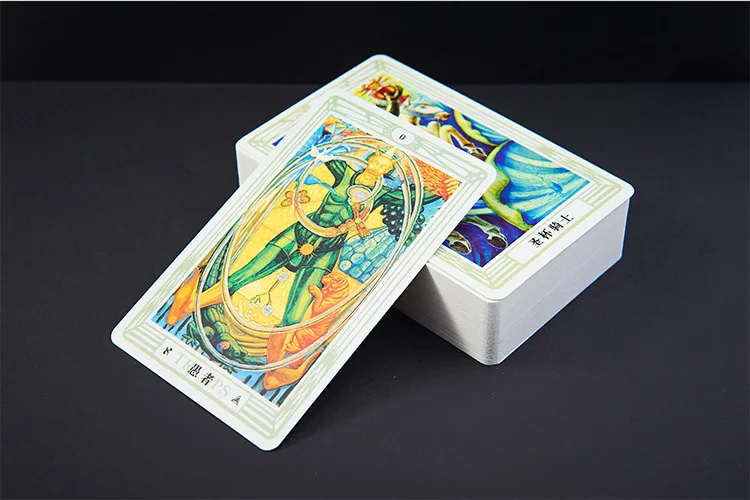 78 Cards Thoth Deck Playing Tarot Cards Magical Board Game Family Xmas Birthday Gift1
