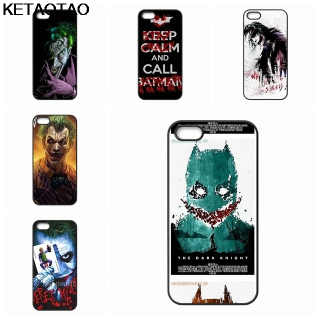 KETAOTAO Джокер Бэтмен Темный рыцарь телефонные чехлы для Samsung S3 S4 S5 S6 S7 S8 S9 NOTE 4 5 7 8