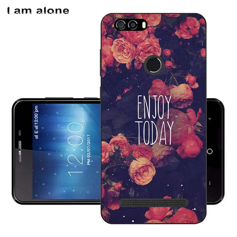 Solf TPU HH13 Чехол для телефона I am alone, для Leagoo power 2,, 5,0 дюйма, мягкий ТПУ, мобильный модный, с мультяшным принтом, для Leagoo power 2 - Цвет: Solf TPU HH13