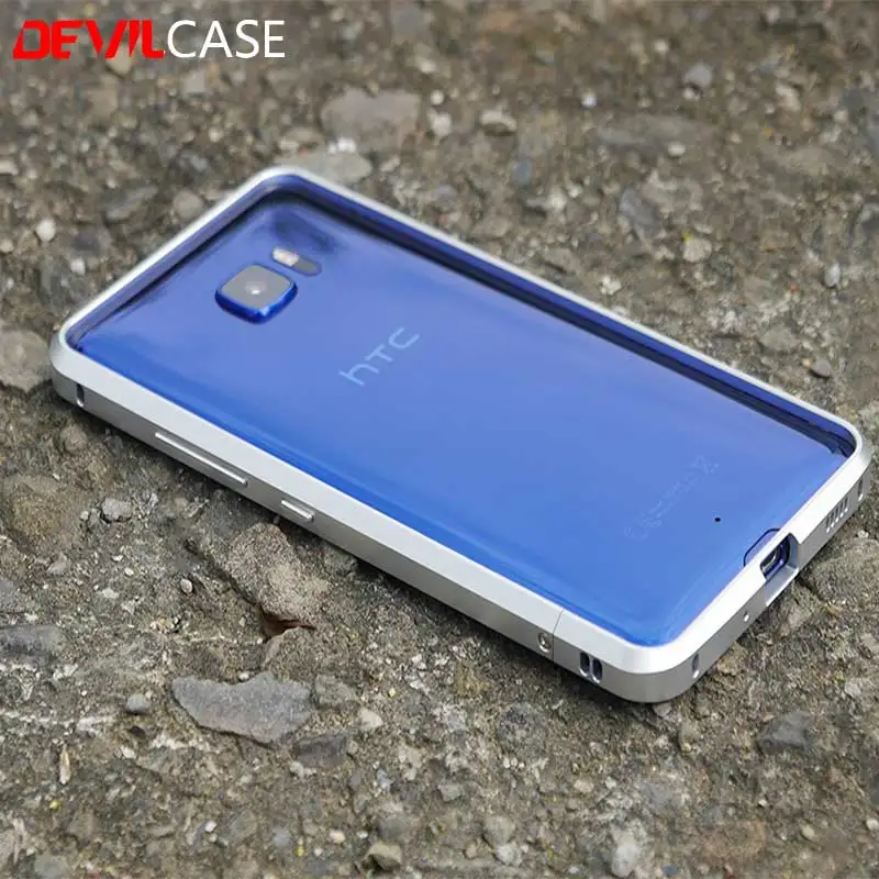 DEVILCASE для HTC U Ultra 5 7 ''алюминиевый сплав металлический бампер рамка CNC вырез