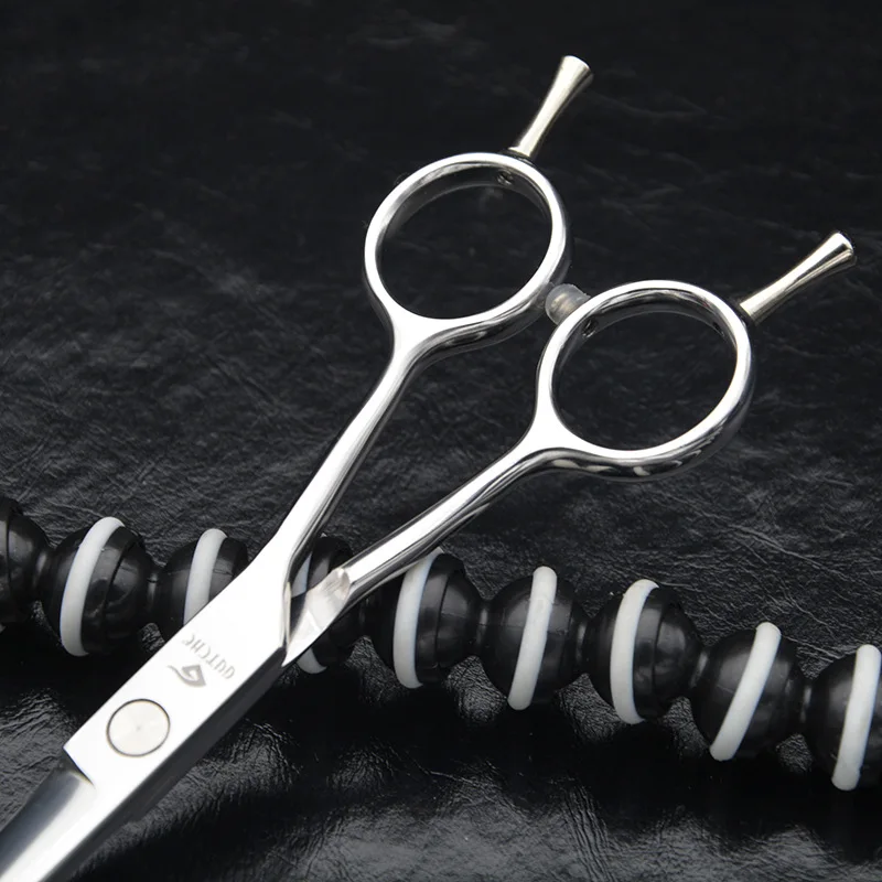 

6inch Silver Curved Scissor Professional Shear Dog Pet Grooming Scissor Animal Haircut Supplier Instrument