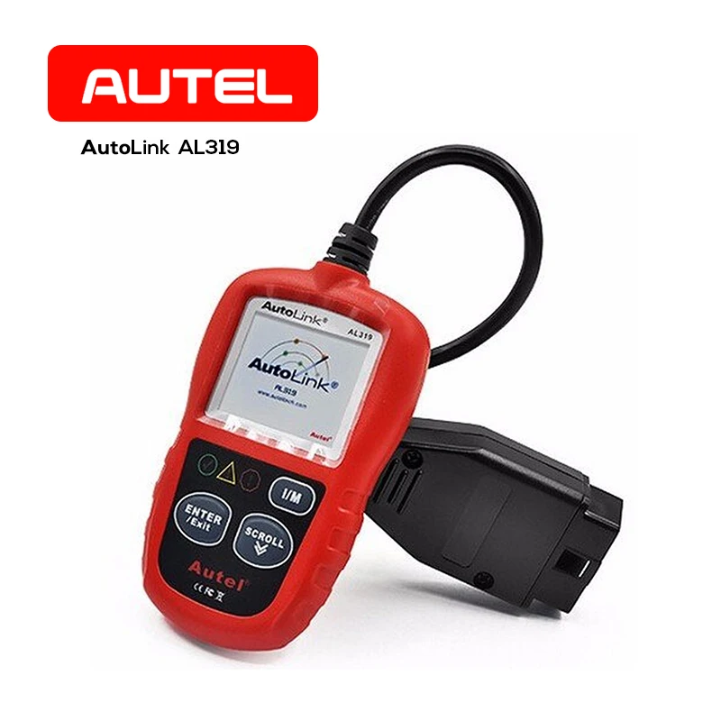 Autel AutoLink AL319 диагностический инструмент DIY OBDII Автомобильный сканер кода