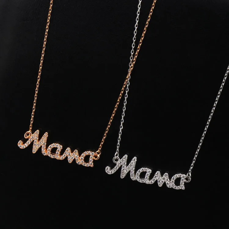 

Европейская Популярная Ювелирная стальная подвеска для мамы Cz для подарка на День Матери