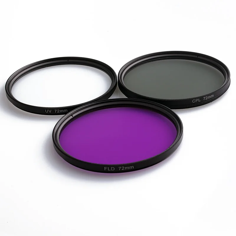 Lightdow 6 in 1 Lens Filter Kit UV+CPL+FLD+ND 2 4 8 49MM 52MM 55MM 58MM 62MM 67MM 72MM 77MM for Cannon Nikon Camera | Электроника