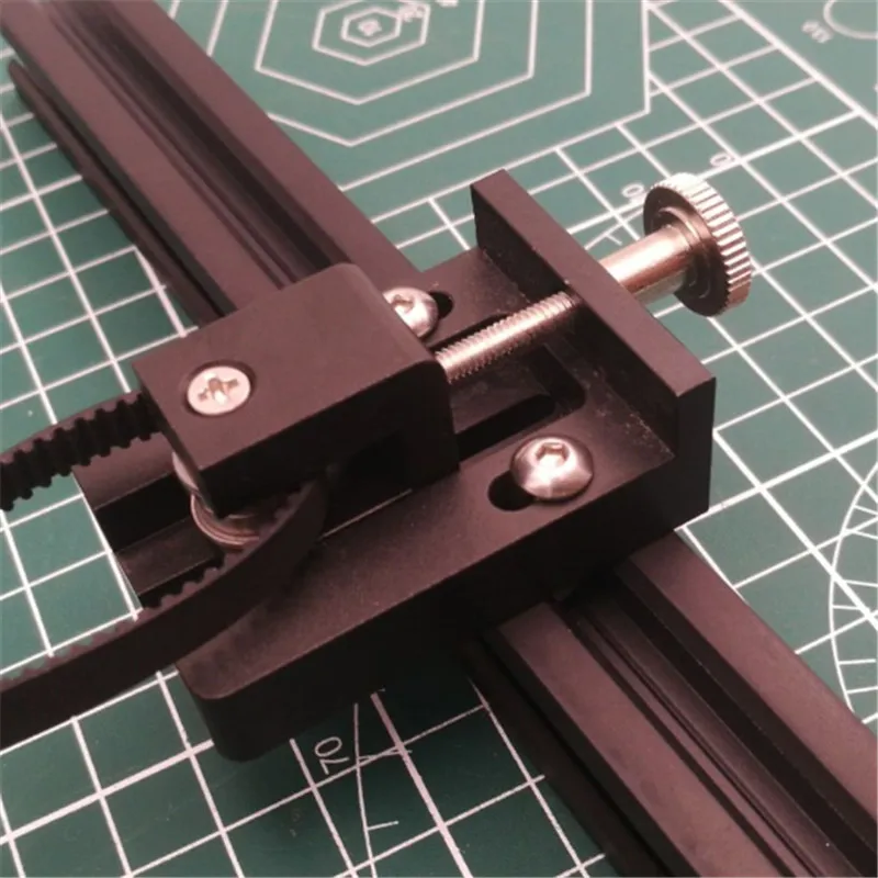 1 шт. Creality Ender-3 Pro обновленный металлический черный цвет y-осевой натяжитель ремня ГРМ комплект Ender 3 Pro y-осевой натяжитель ремня