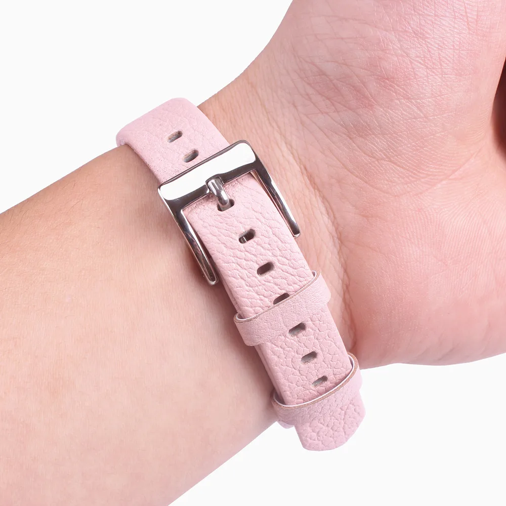 Высококачественный подлинный кожаный браслет ремешок Браслет Для Fitbit Alta Tracke сменный Браслет коричневый черный красный