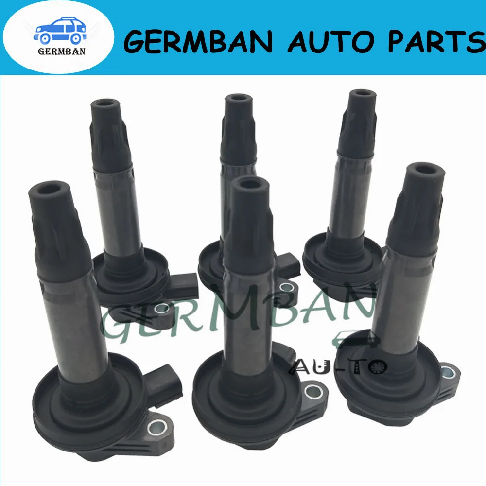 6 шт. новая катушка зажигания для Ford Edge Explorer F 150 Flex Lincoln MKS MKT OEM 7T4E 12A375 EE 7T4Z 12029 E ED