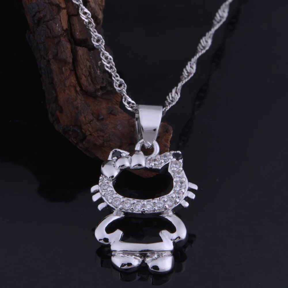 Красивое новое поступление брендовая милая и Хрустальная подвеска ожерелье с