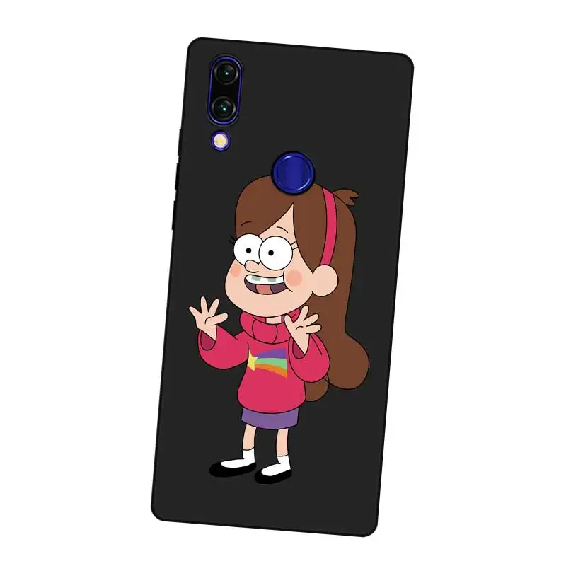 N329 Gravity Falls Hot Black Silicone Case Cover For Xiaomi Redmi Note 3 4 4X 5 5A 6 7 Pro Global |