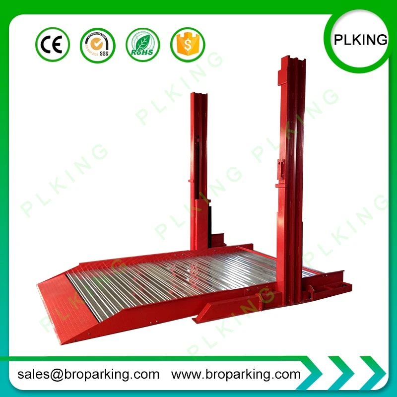 Hydraulic Electric Control System In Ground 2 Post Lift |