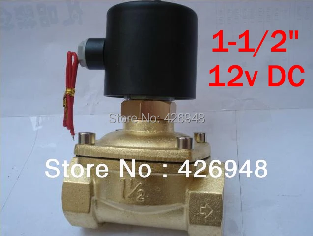 1 1/2 &quotdn40 нормальный закрытый латунный материал Электрический Соленоидный