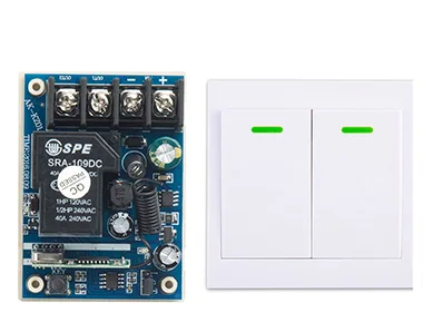 DC12V 24 V 36 48 10A 1CH Беспроводной дистанционного Управление переключатель приемник +