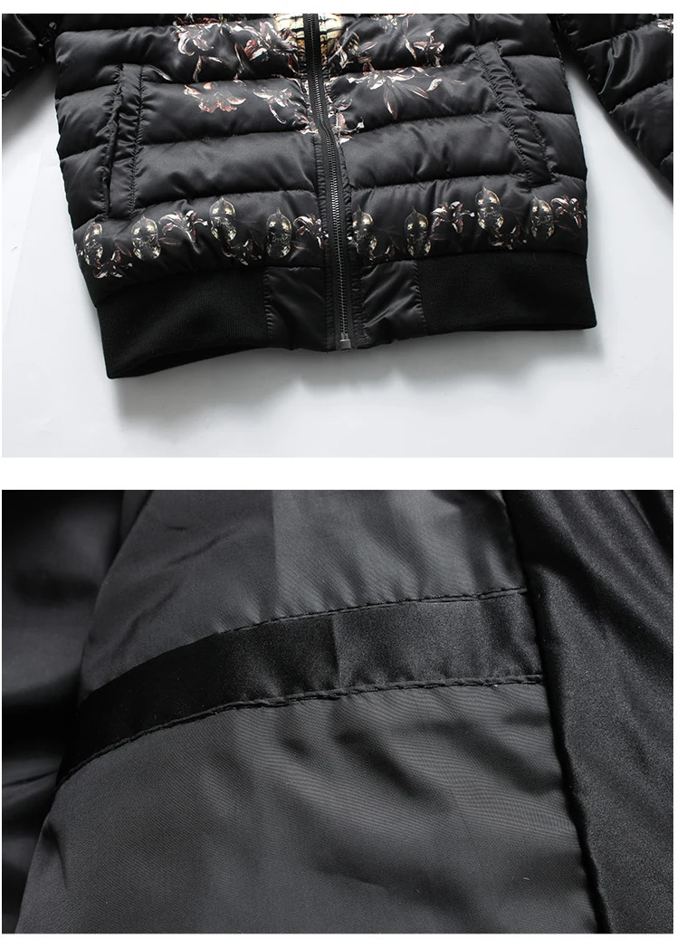 LONMMY Plus size 4XL 5XL Thicken winter jacket men Outerwear coats Causal parka Slim fit fashion print overcoat Black 2018 |