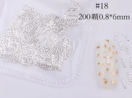 style 18 31 стиль выбор Nail наклепки 1 сумка металлический сплав для маникюра искусство украшения 3D Блестки для маникюра наклейки с животными украшения ногтей прелести - Цвет: style 18